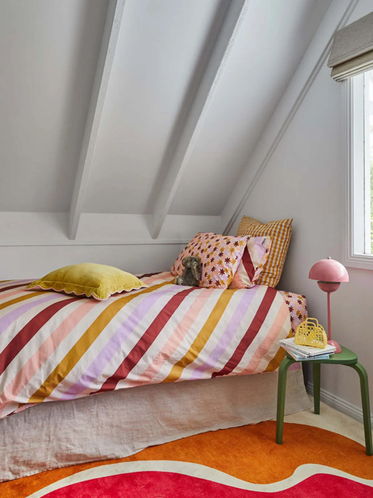 Standard Pillowcase Set - Crimson Maypole