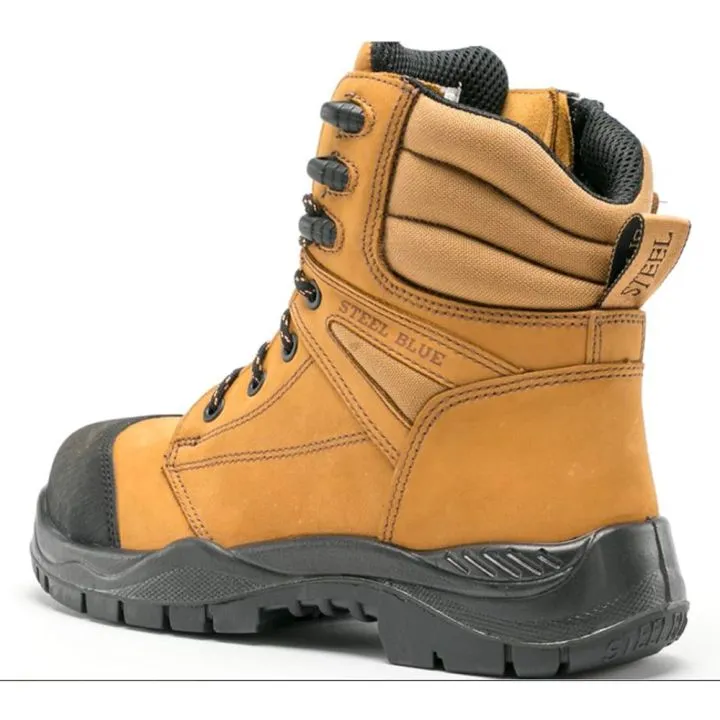 Steel Blue Torquay Zip Safety Boot Wheat
