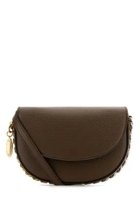 Stella Mc Cartney Brown Alter Mat Shoulder Bag
