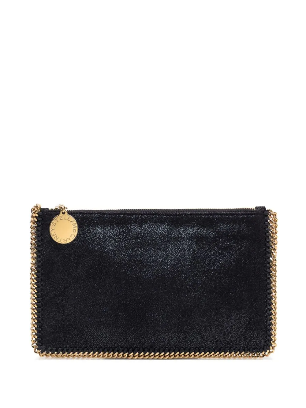 Stella Mccartney Accessoir Eco Shaggy Deer Clutch W/Gold Color Chain