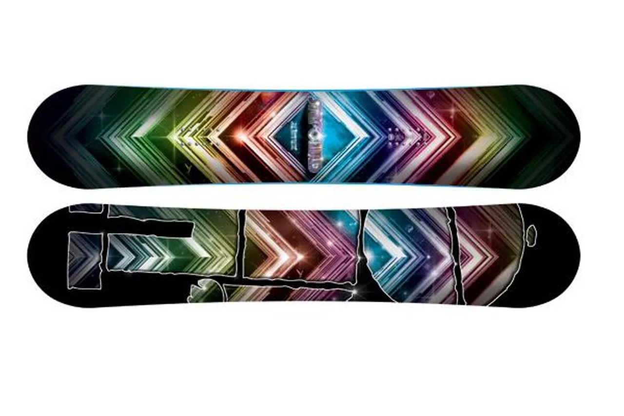 Stepchild Jibstick Snowboard 2012 - Reverse Camber + Rett