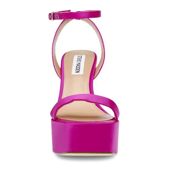 Steve Madden Discord Fus Satin Sandals