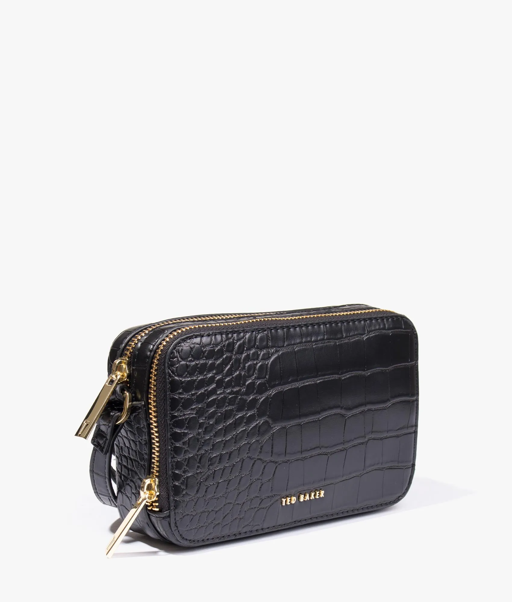Stina double zip mini camera bag