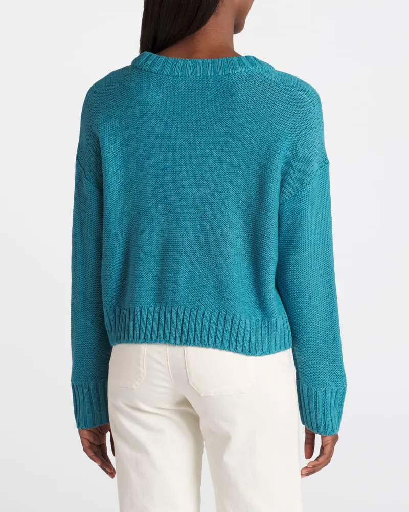 Stitches & Stripes Walker Vegan Cashmere Pullover