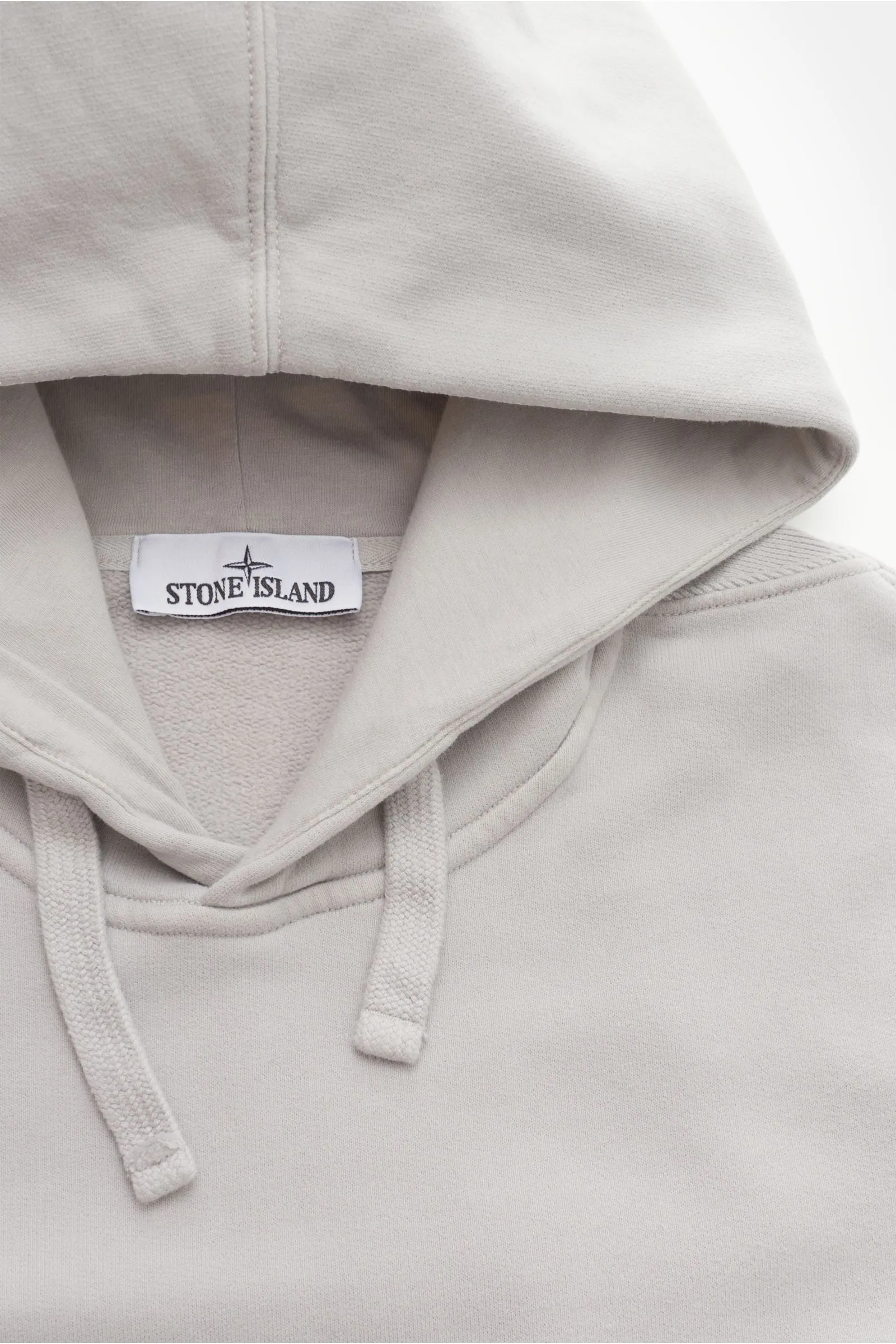 STONE ISLAND Hoodie 'Felpa' light grey