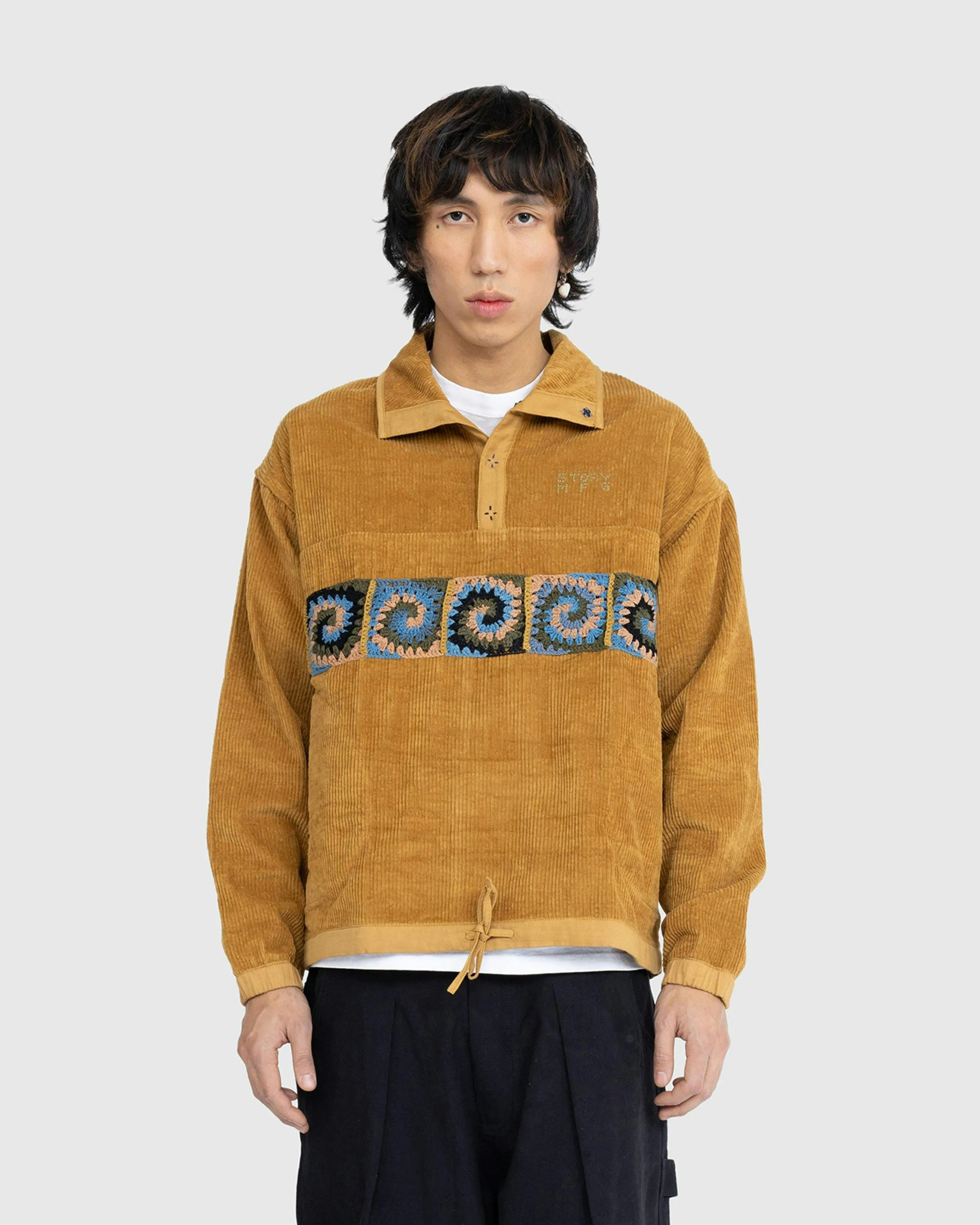 Story mfg. – Polite Pullover Ochre | Highsnobiety Shop