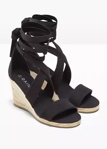 Strappy Wedge Sandals by bonprix | Look Again