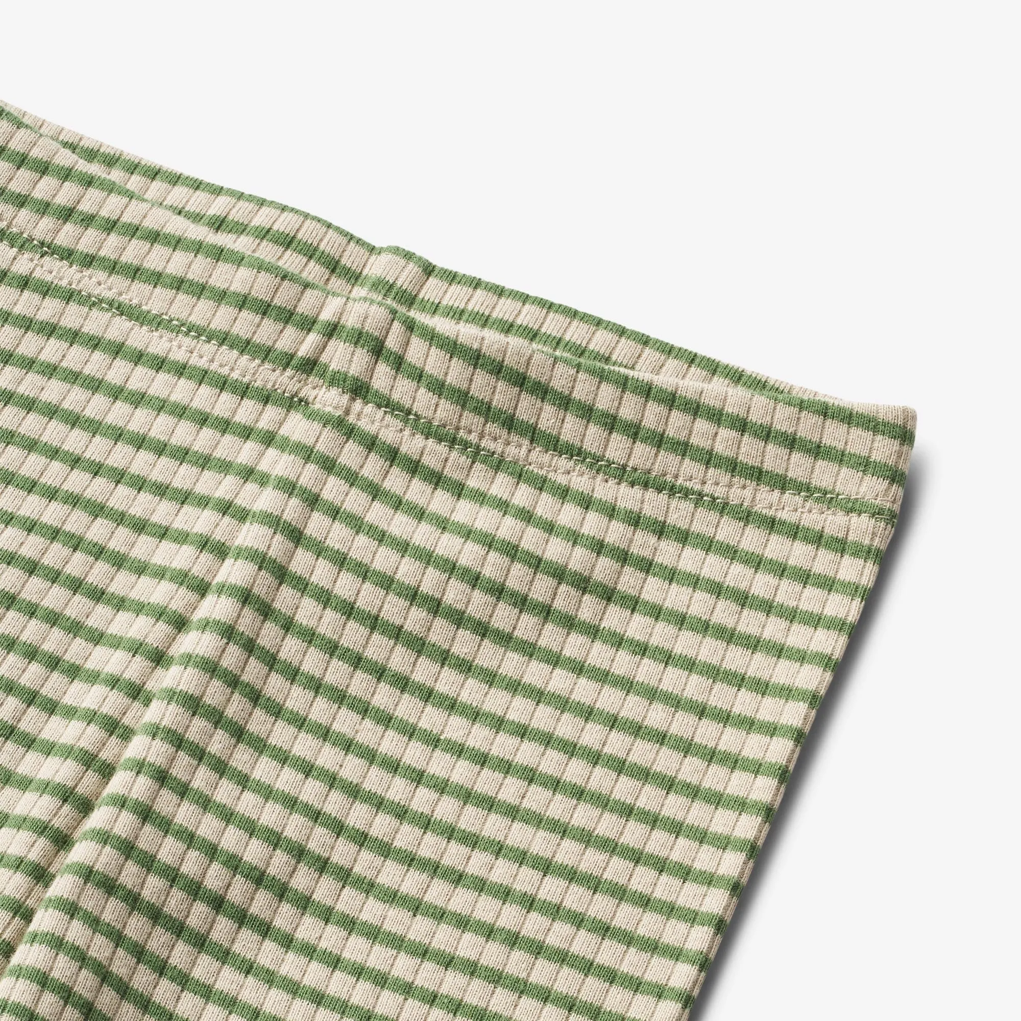 Striped Leggings Jules - elm green stripe