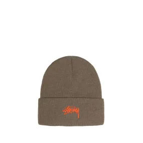 Stüssy - Stock Cuff Beanie - (Chocolate)