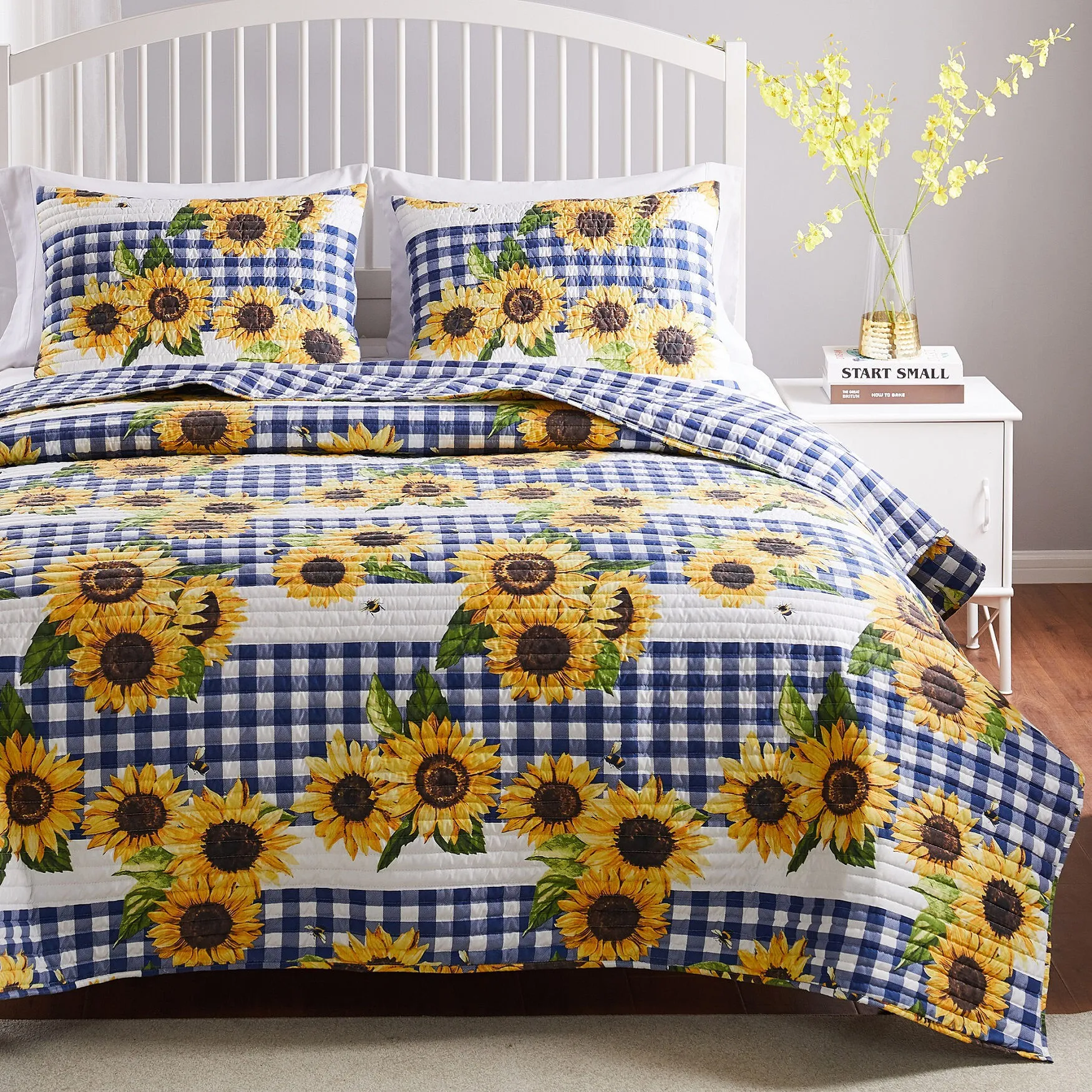 Sunflower Gold Quilt Set