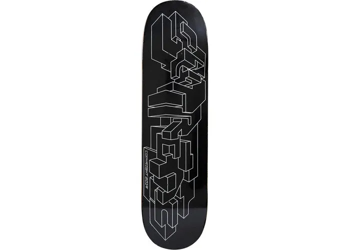 Supreme Delta Logo Skateboard Deck Black