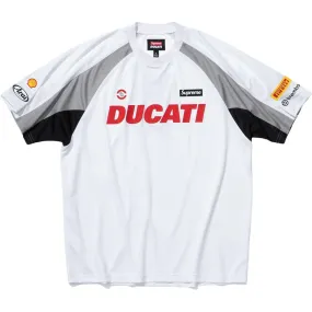 SUPREME®/DUCATI® SOCCER JERSEY WHITE