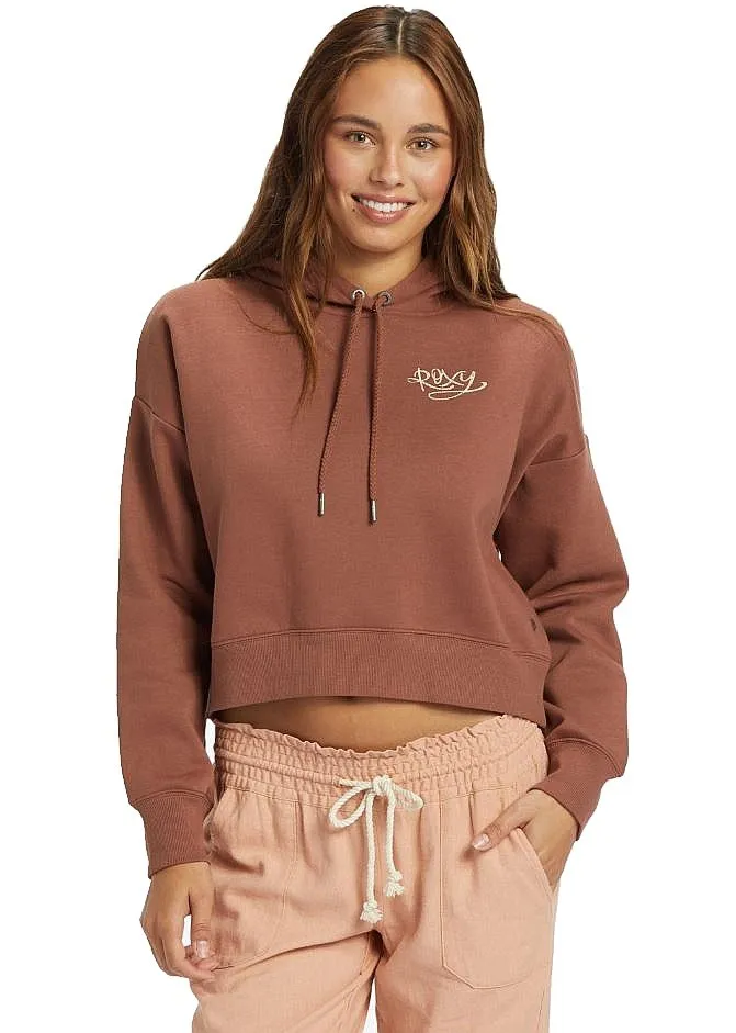 sweatshirt Roxy Onshore Hoodie C - CQR0/Root Beer - women´s