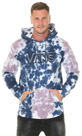 sweatshirt Vans Reverse Applique Pullover - Elderberry/Dress Blues - men´s