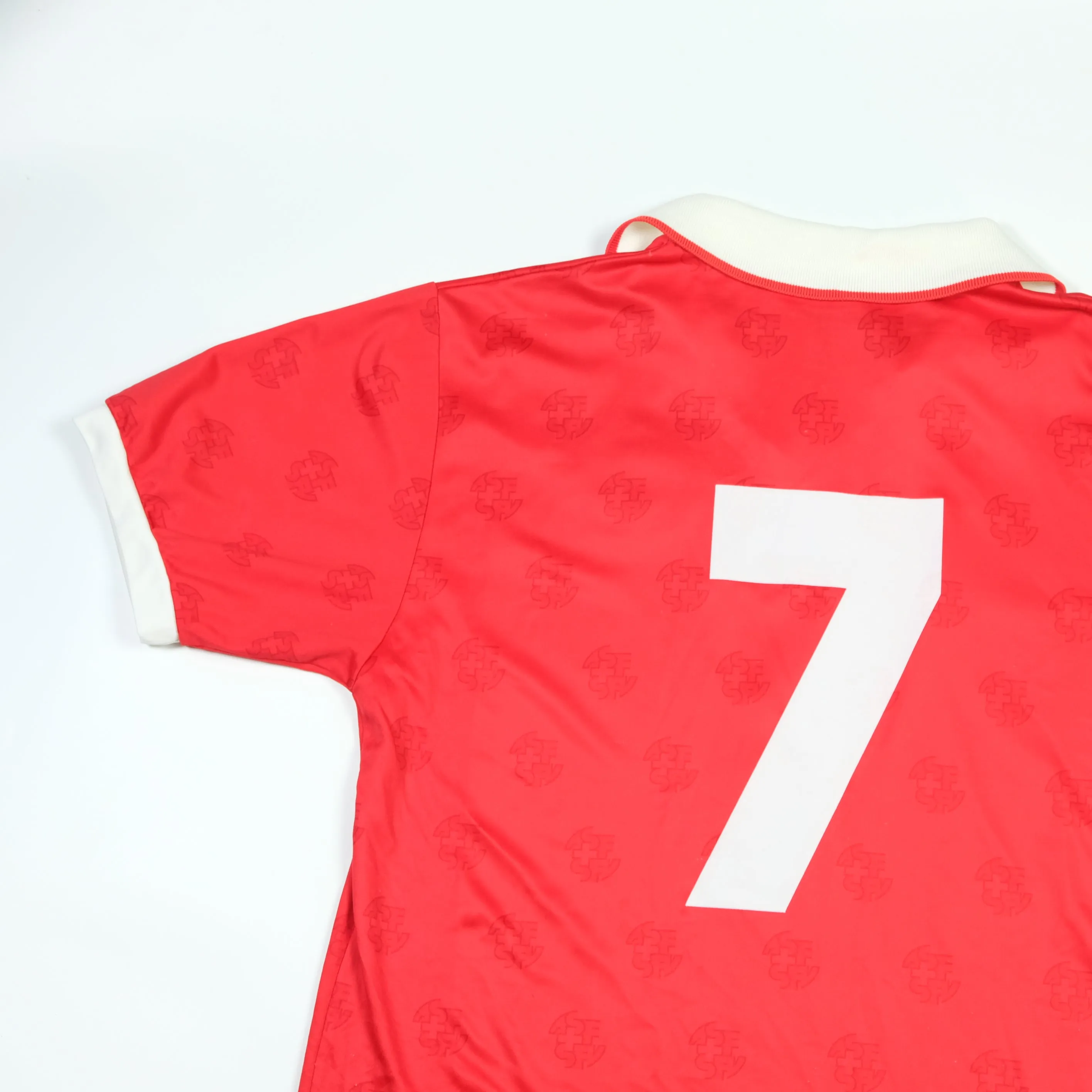 Switzerland 1994/1995/1996 Original Home Football Shirt Lotto Medium