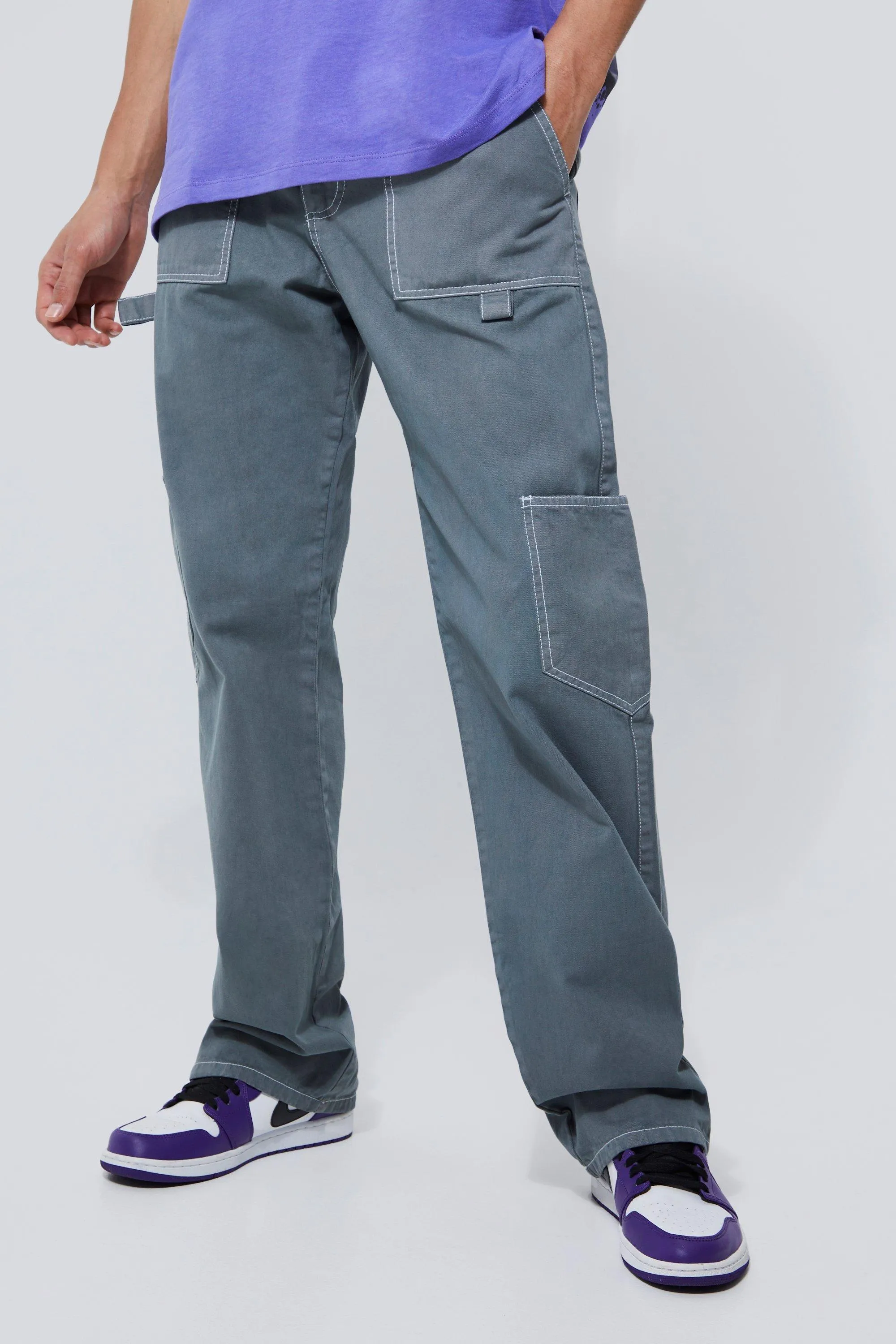 Tall Relaxed Fit Carpenter Cargo Pants