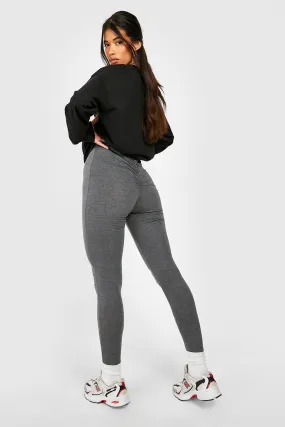 Tall Ruched Bum Booty Boosting Workout Leggings