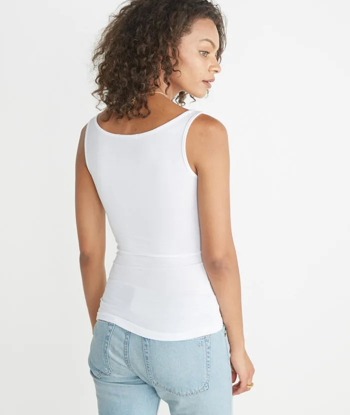 Tank Cami in Pure White