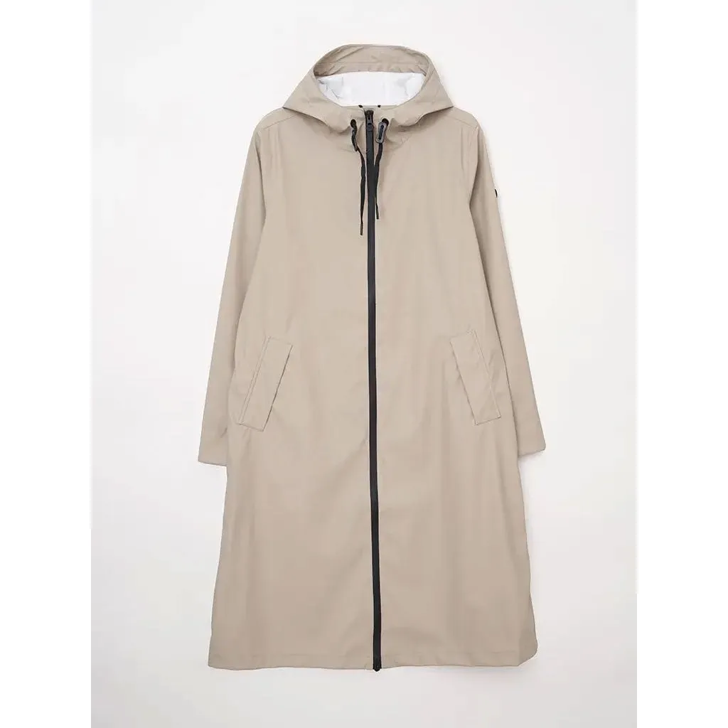 Tanta Rainwear Tonger Jacket - Stone Grey