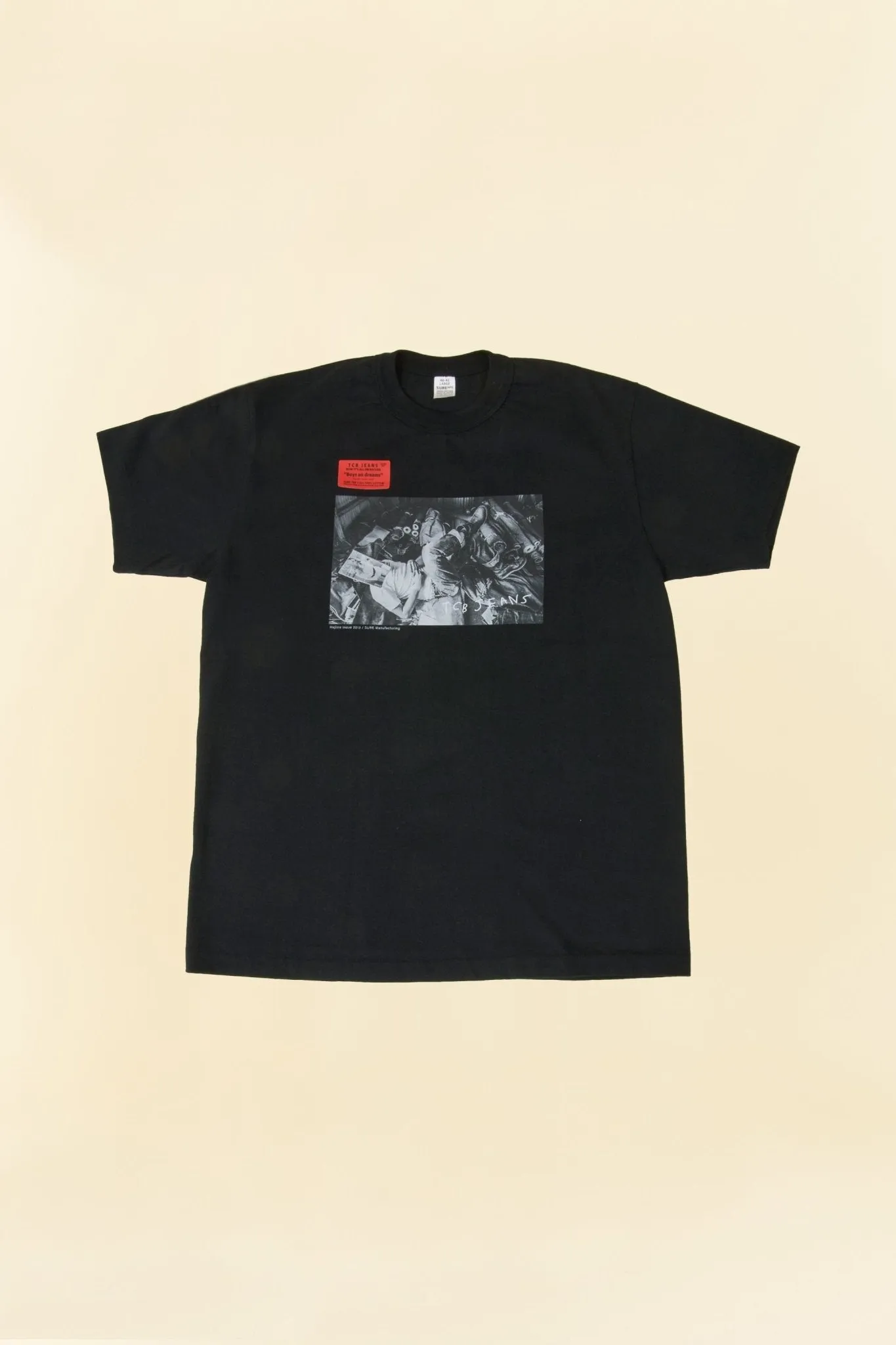 TCB Jeans x XX Development Boys On Dreams T-shirt - Black