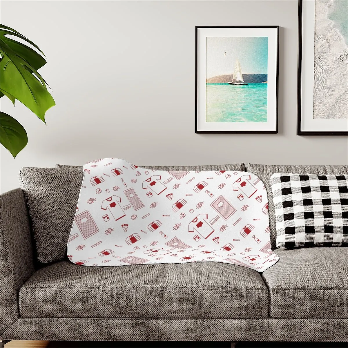 Template Sherpa Blanket