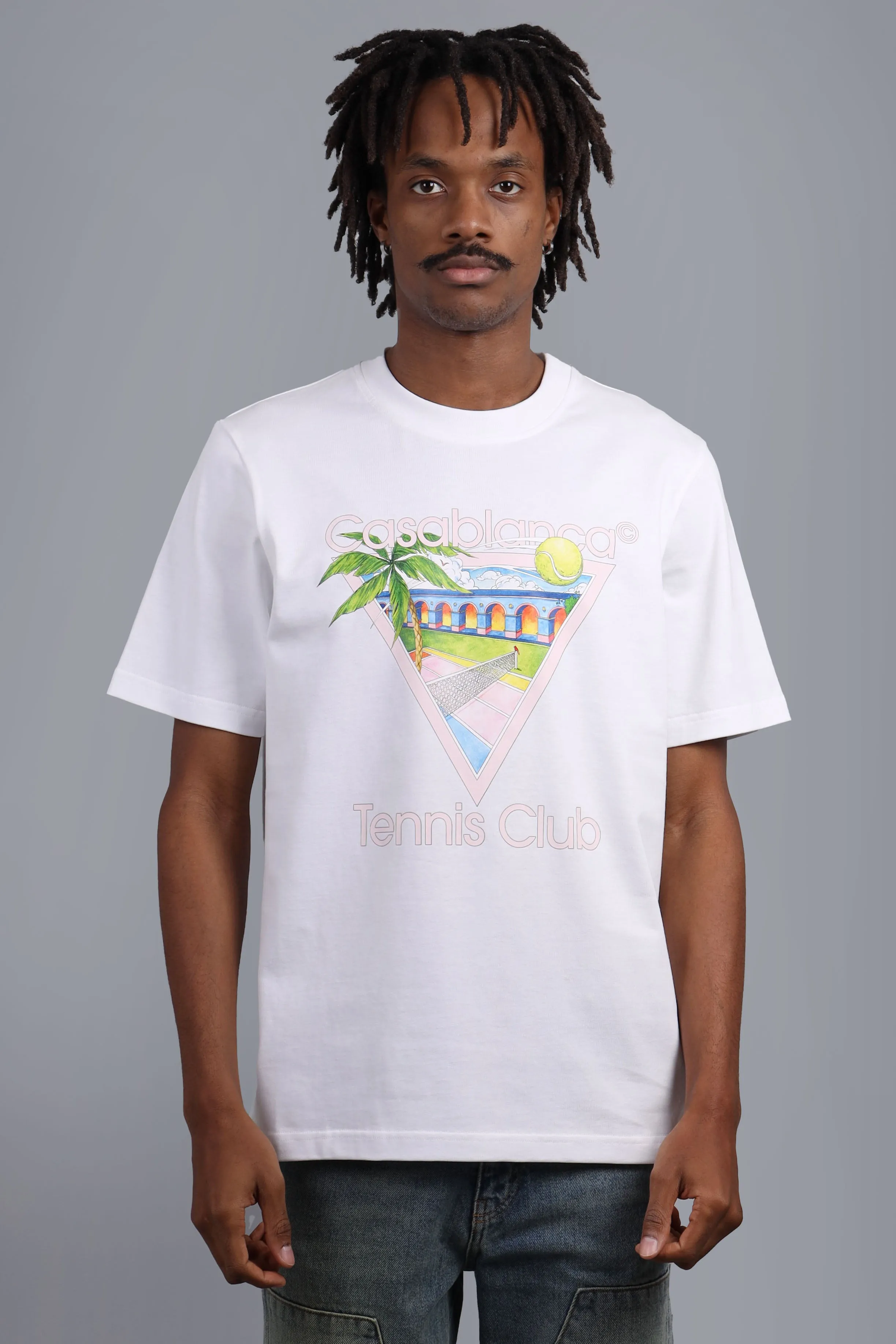 Tennis Club Icon White