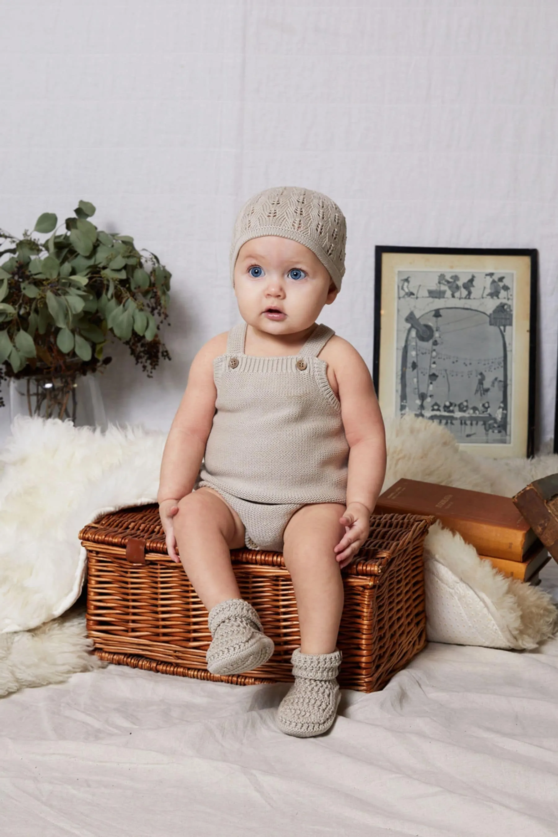 The Little Tailor Stylish Baby Knitted Romper