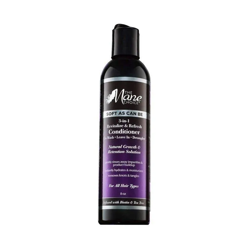The-Mane-Choice-Soft-As-Can-Be-3-In-1-Revitalize-Refresh-Conditioner-Co-Wash-Leave-In-Detangler-8Oz