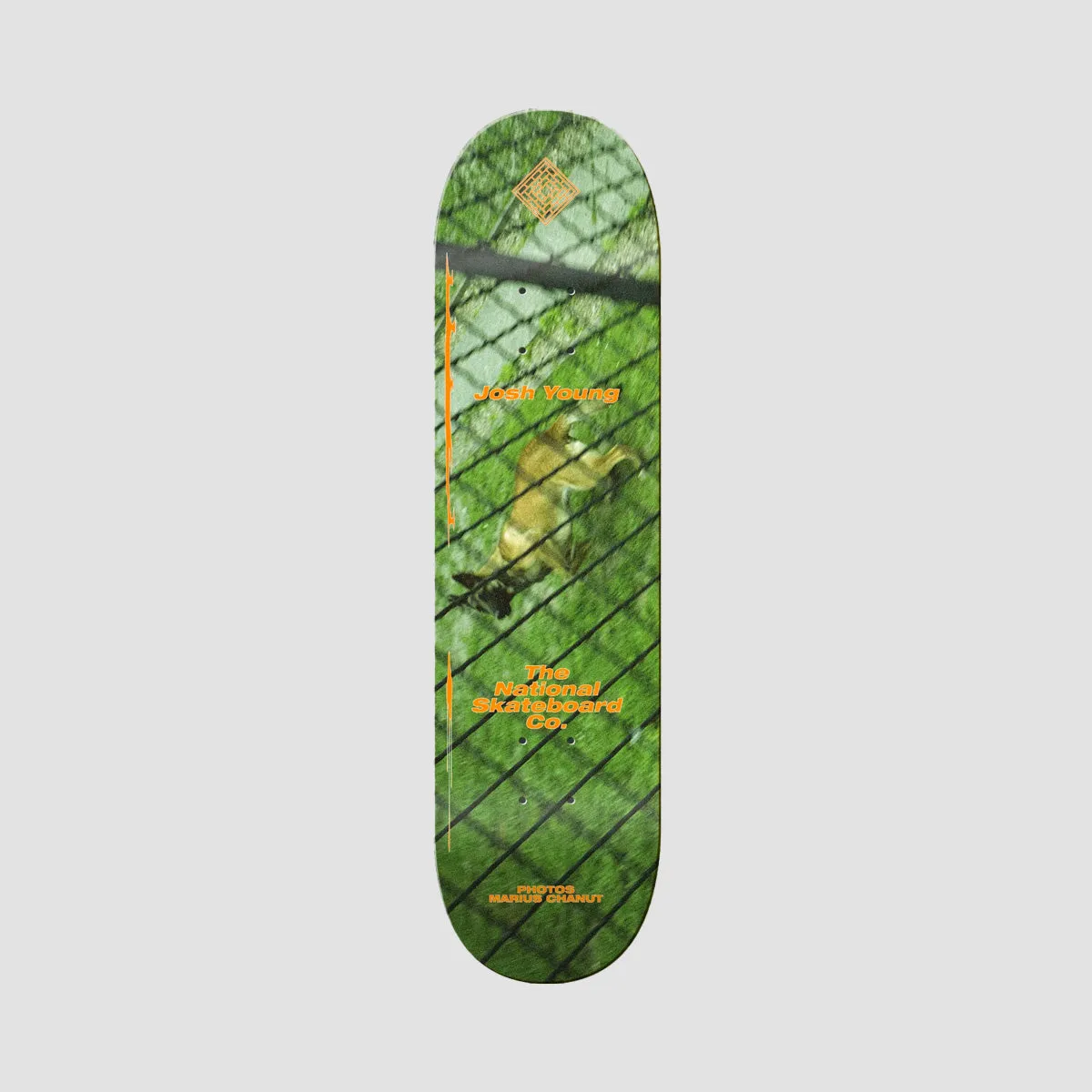 The National Skateboard Co Josh Young By Marius Chanut Skateboard Deck - 8.125"