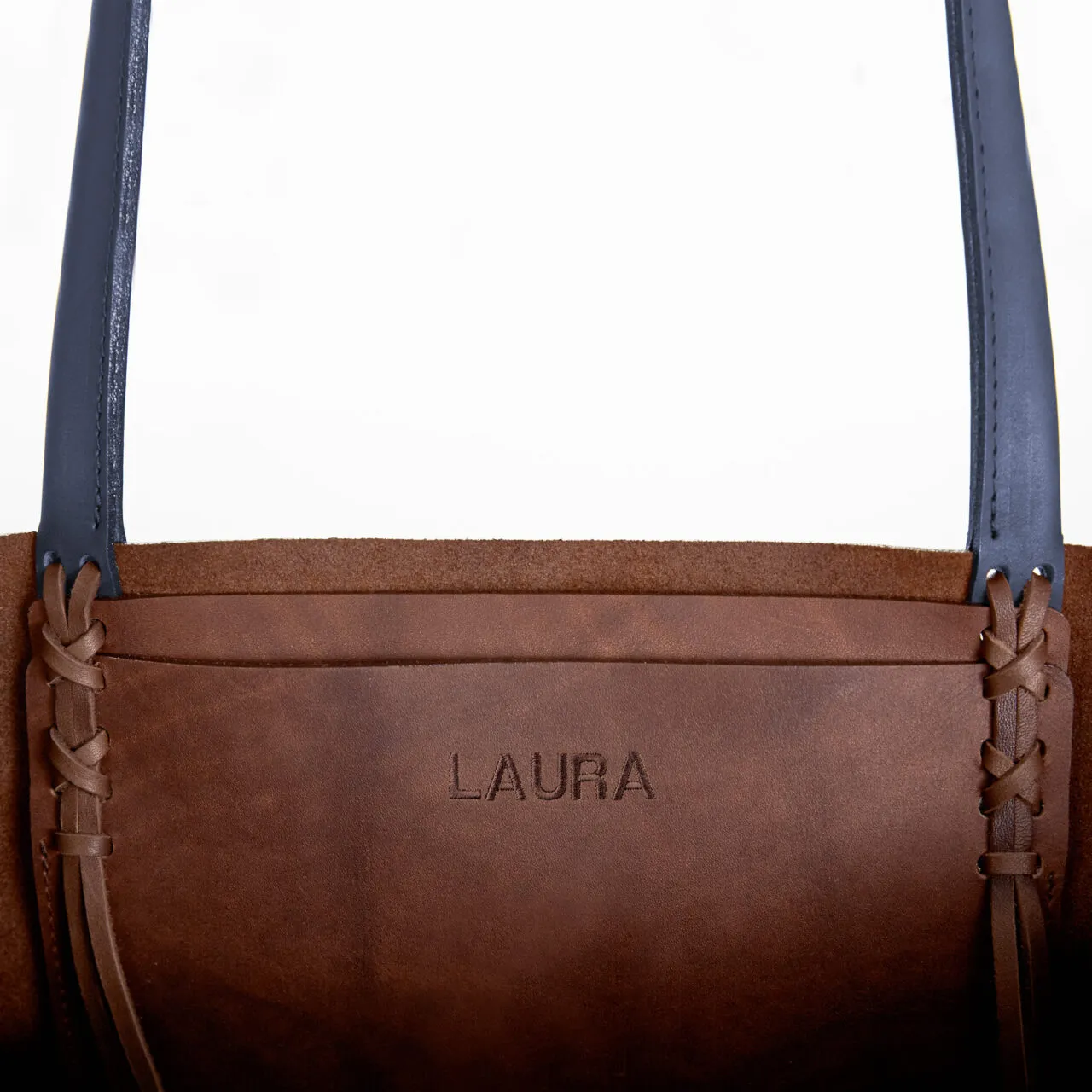 The Nokona Tote™ in Walnut Crunch™ and Japanese CalfSKN™ Accents - Nokona Ballgloves