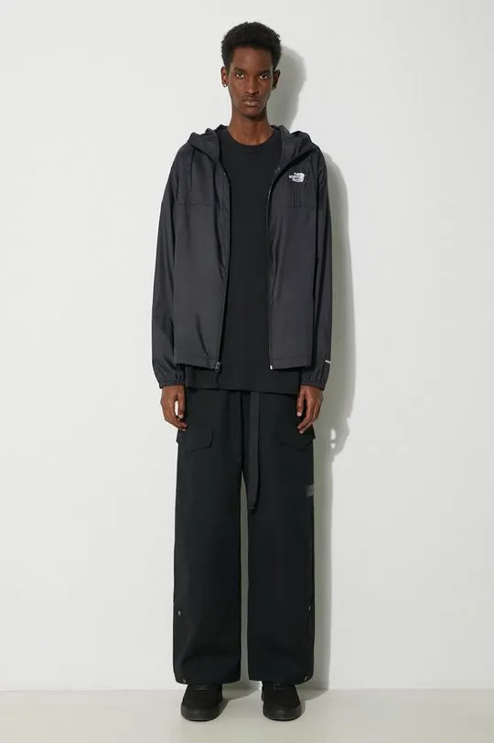 The North Face cotton t-shirt M S/S Essential Oversize Tee men’s black color NF0A87NRJK31