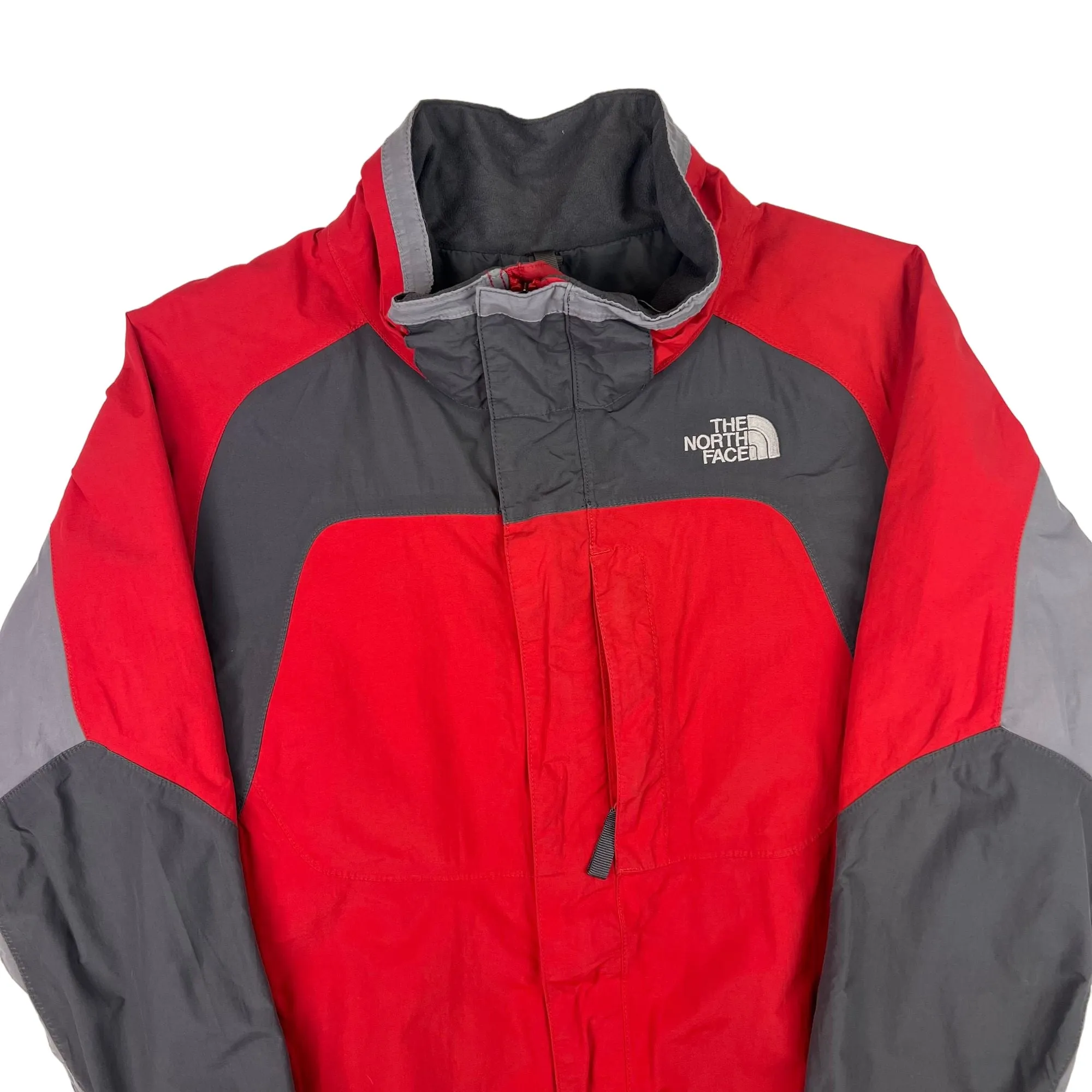 The North Face Hyvent Jacket Red Grey