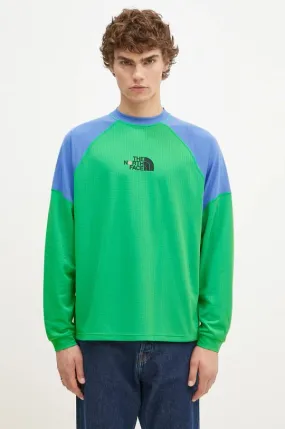 The North Face longsleeve shirt TNF x Yinka Ilori green color NF0A89GMPO81