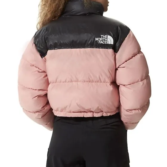 The North Face W' Nuptse Short Rose Tan Jacket