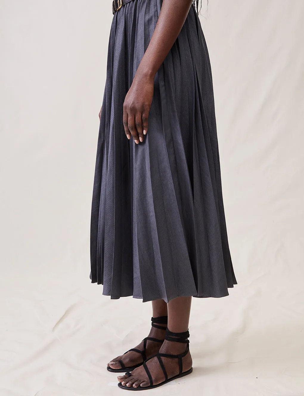 The Pleated Skirt