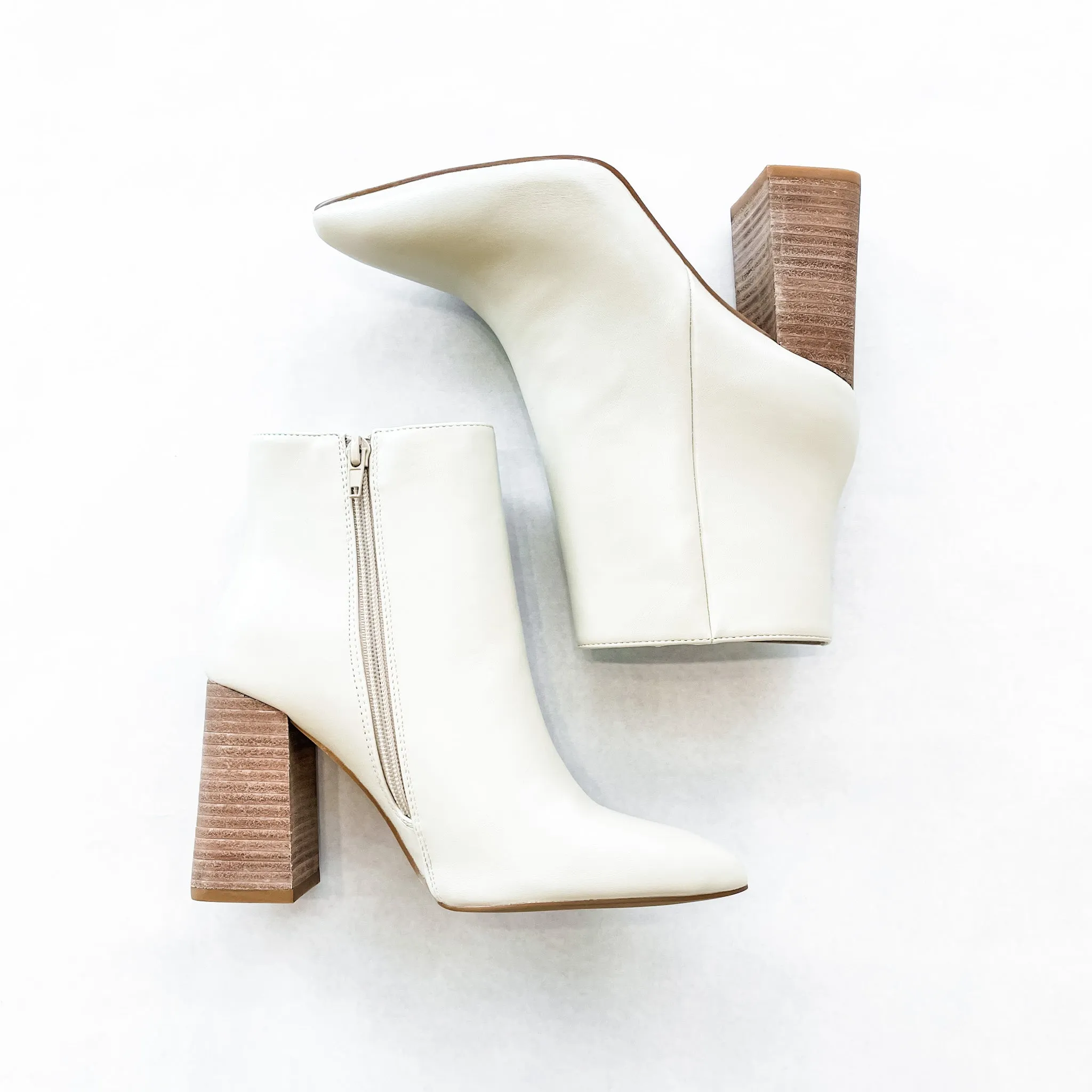 The Veronica Boot - Bone-