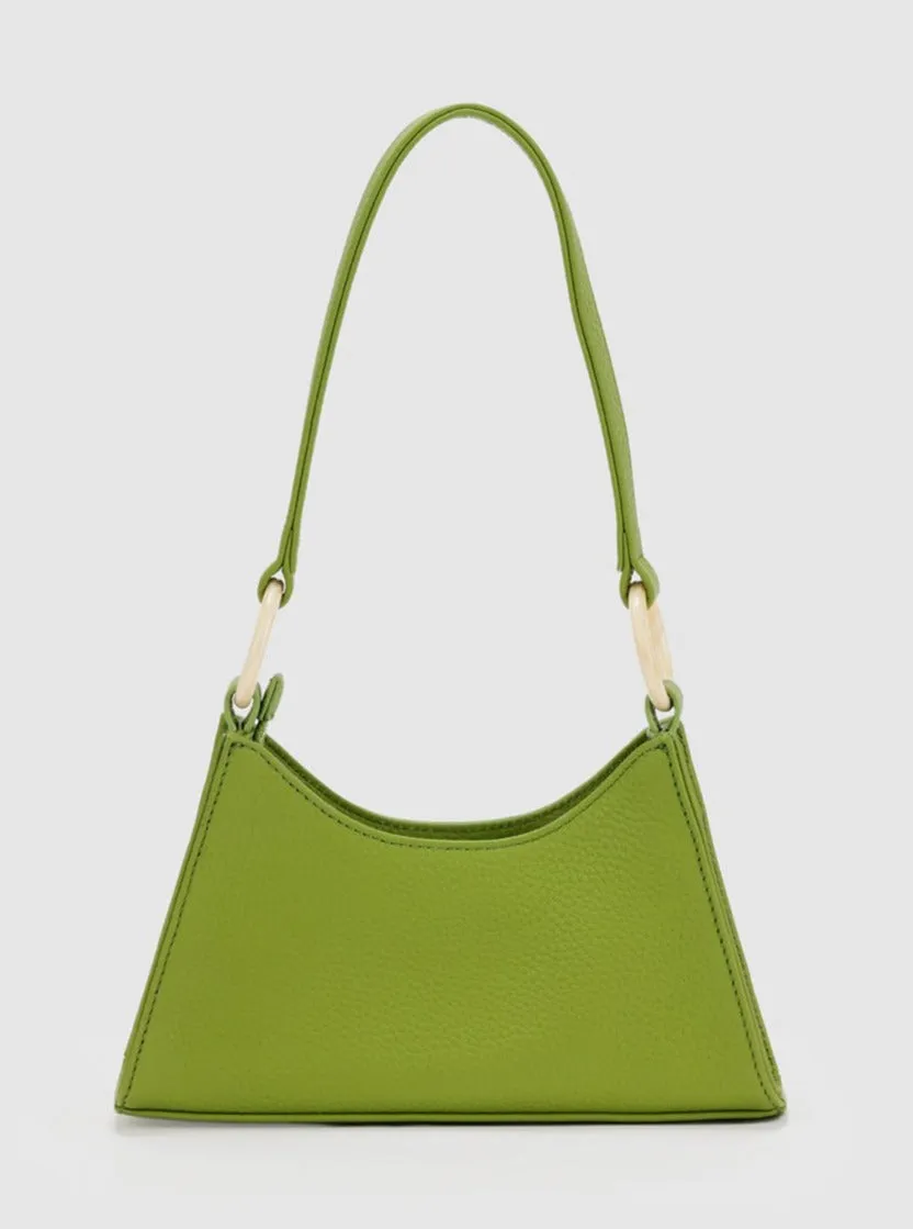 The Wolf Gang Lola Mini Shoulder Bag in Lime