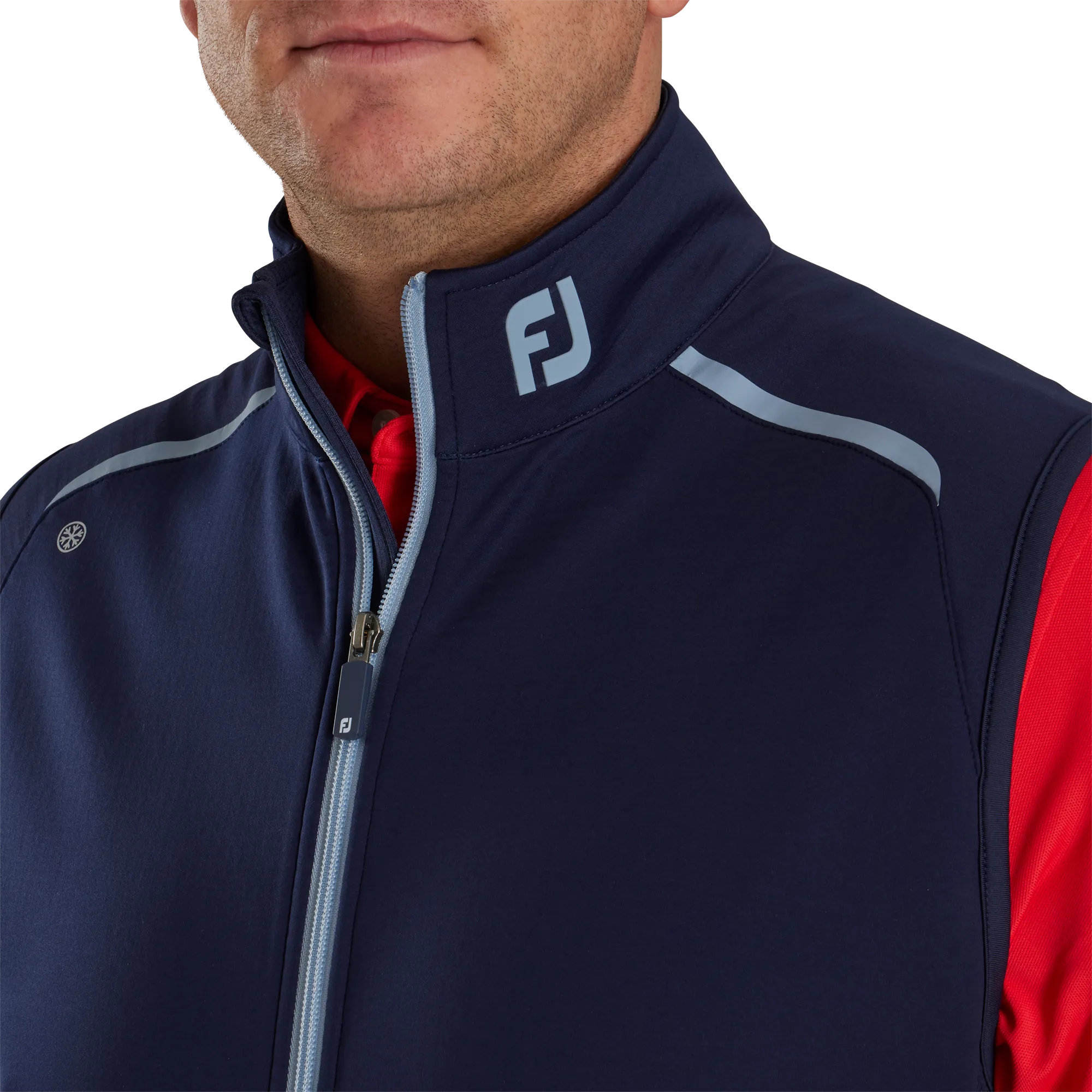 ThermoSeries Fleece Back Vest - FJ Tour Collar