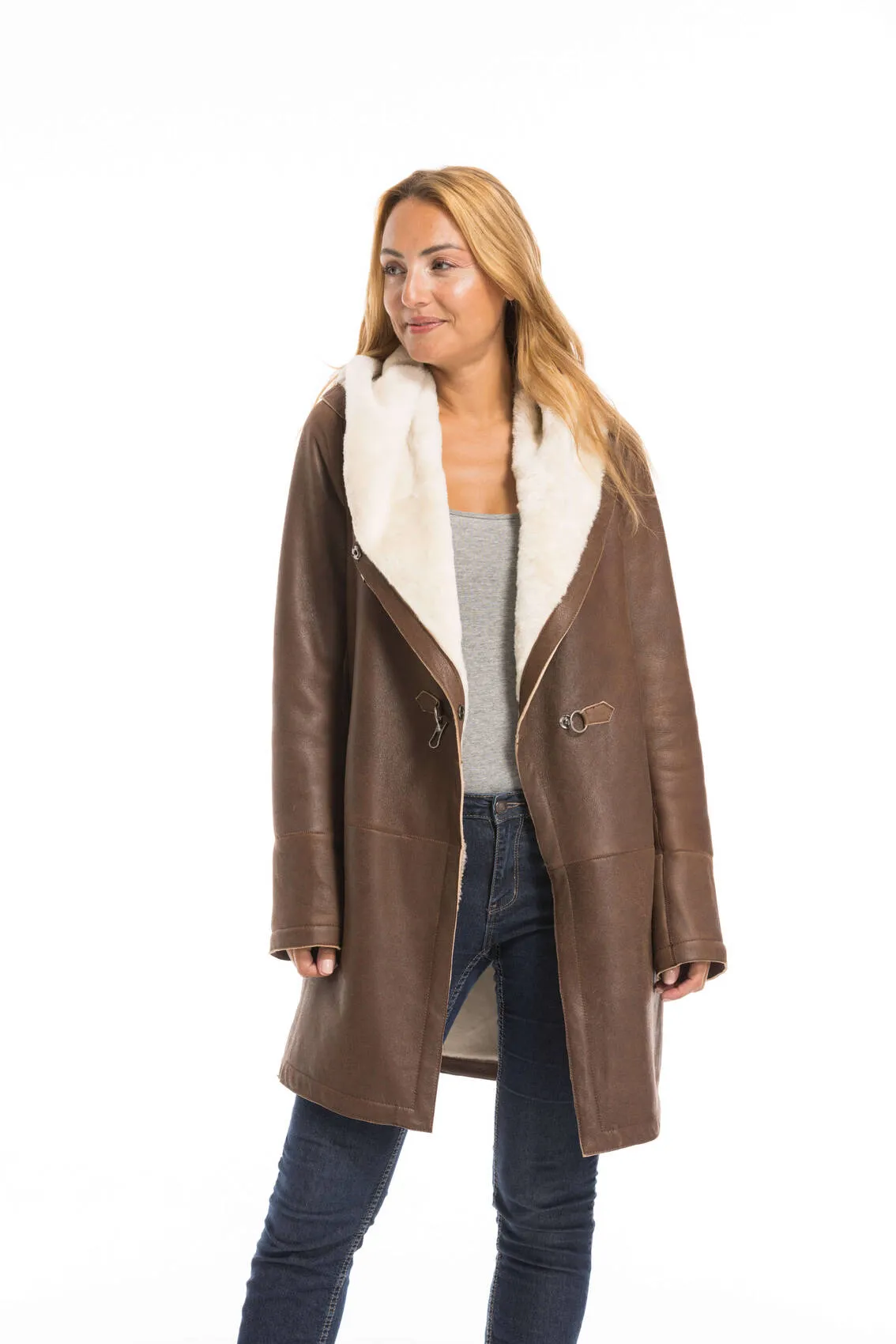 Three quarter sheep brown light brown 96990