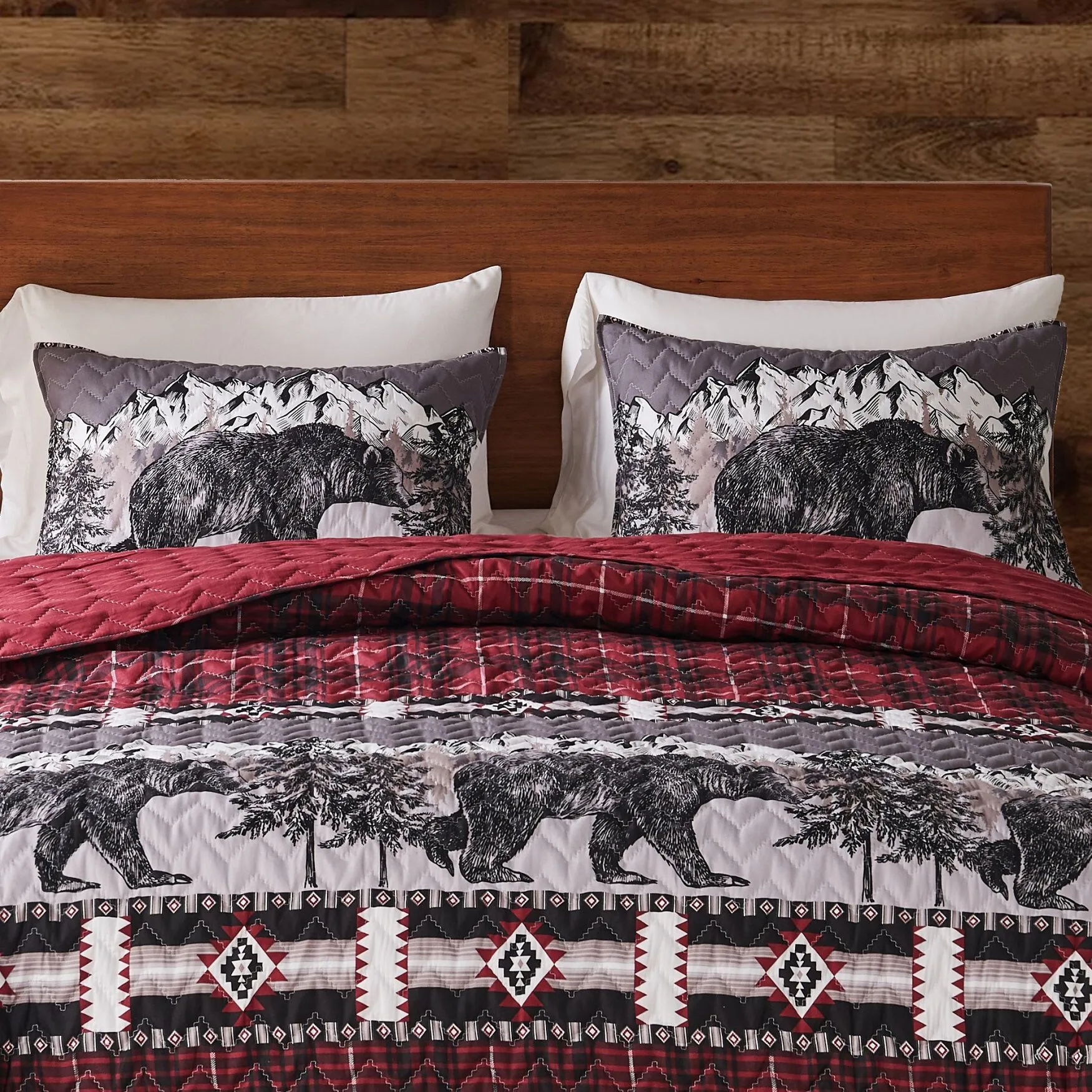 Timberline Quilt And Pillow Sham Set