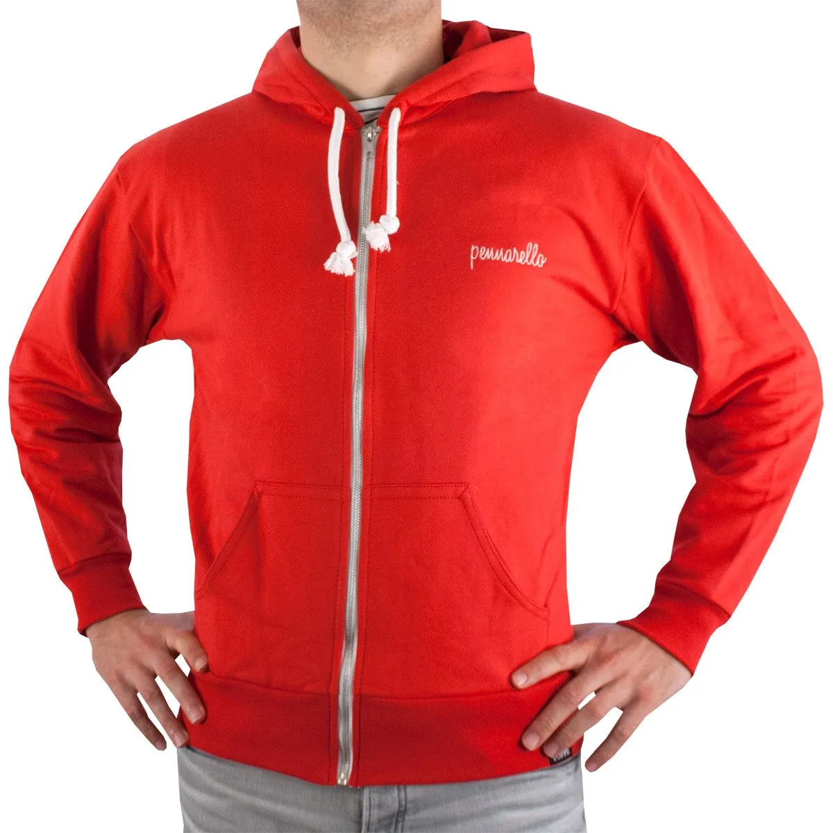 TOFFS Pennarello - I Am Cantona Zipped Hoodie - Red