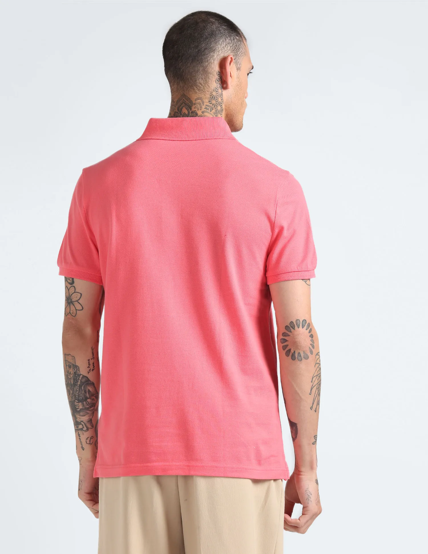 Tommy Hilfiger Cotton Solid Polo Shirt