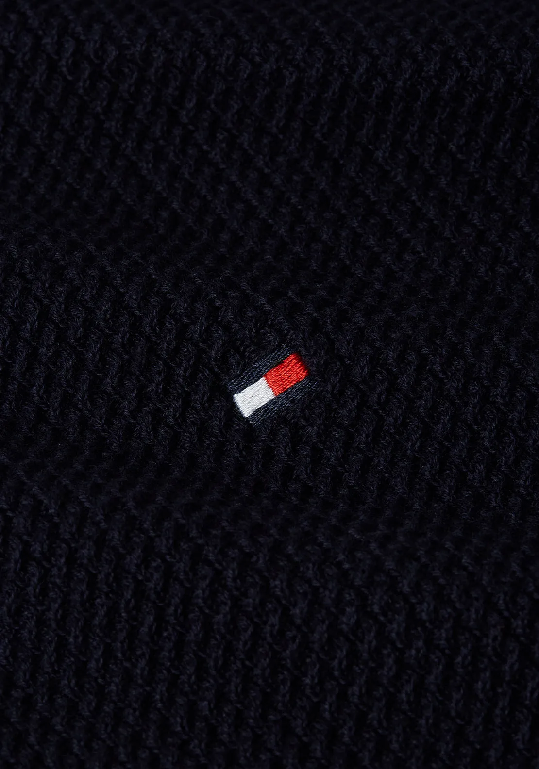 Tommy Hilfiger Textured Knit Crew Neck Sweater, Desert Sky