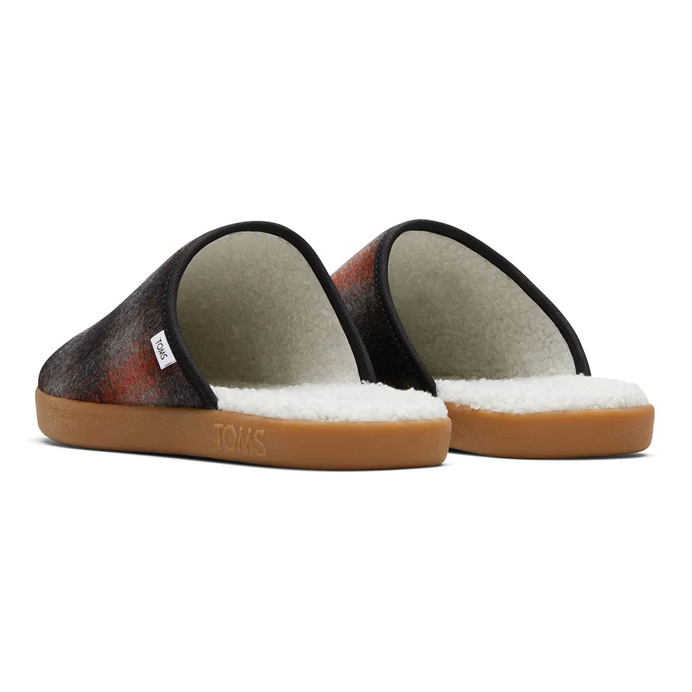 Toms – Slipper Harbor Red Abstract Plaid | Eddie Franks Rye