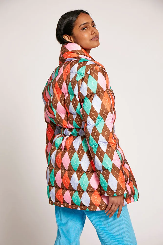 TONI BELTED PUFFER