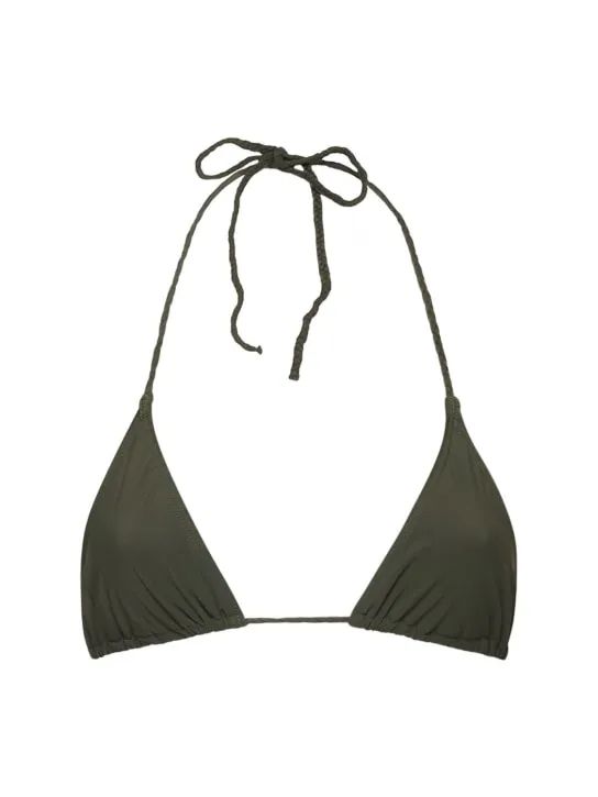Toteme   Braid tie triangle bikini top 