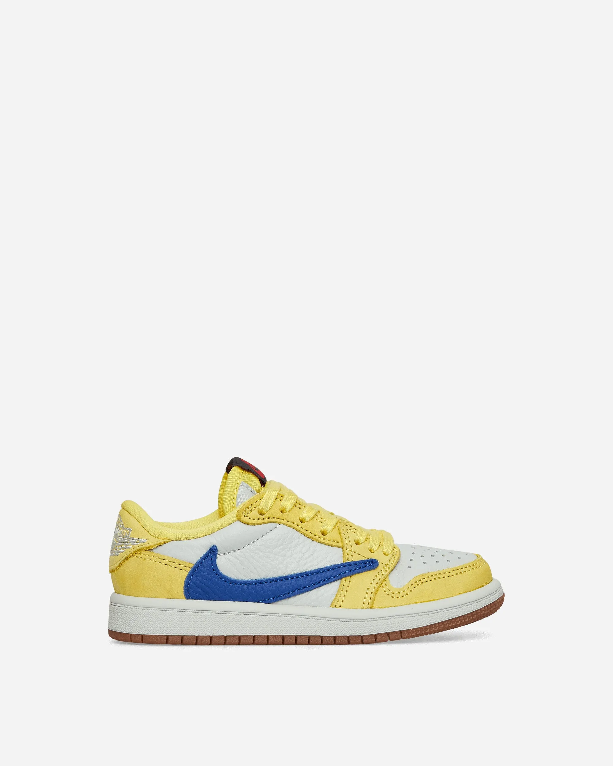 Travis Scott Air Jordan 1 Low OG (PS) Sneakers Canary