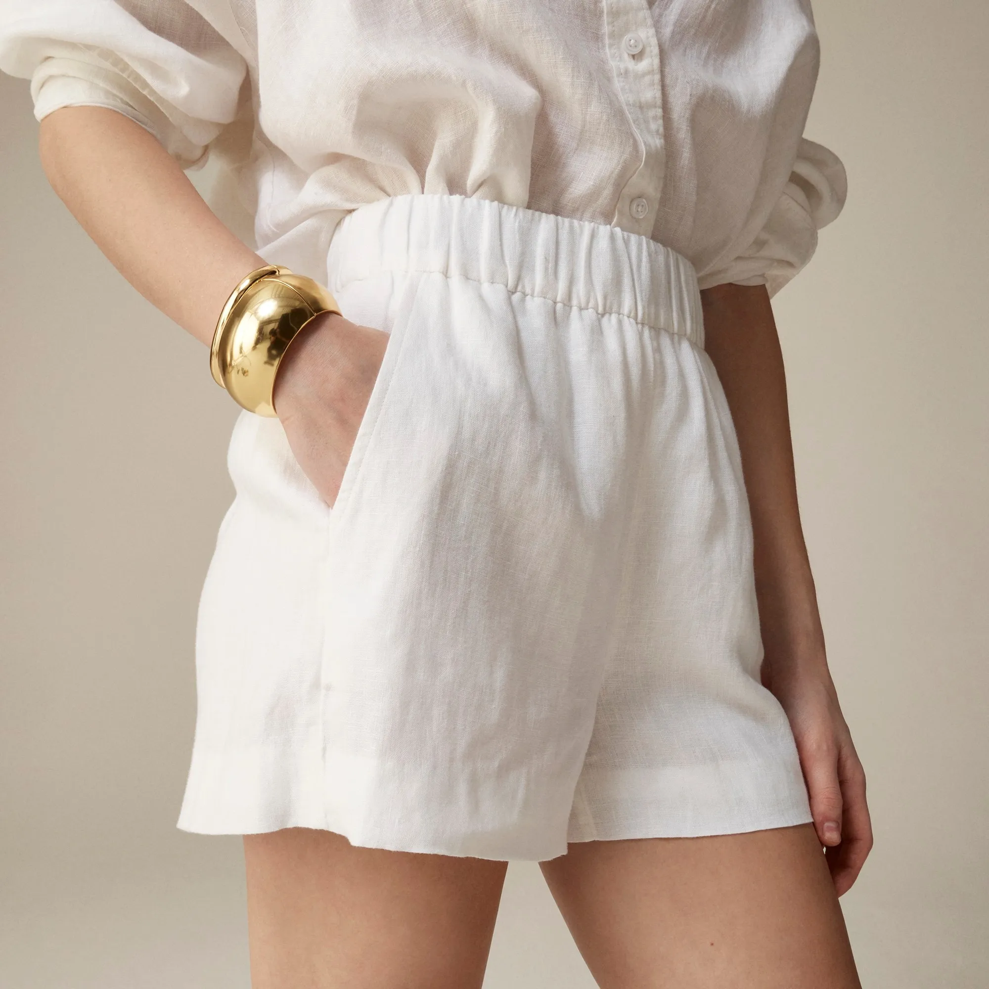 Tropez short in linen