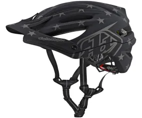 Troy Lee Designs A2 MIPS MTB Helmet - Superstar - Black - 2018