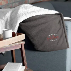 True Love Story Sherpa Blanket